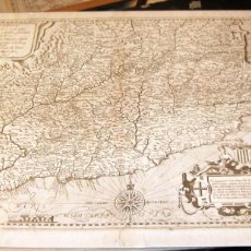 Mapas contemporáneos: (P1) 1643 MAPA DE CATALUÑA - JOSE PELLICER - EDICION FACSIMIL NUMERADA