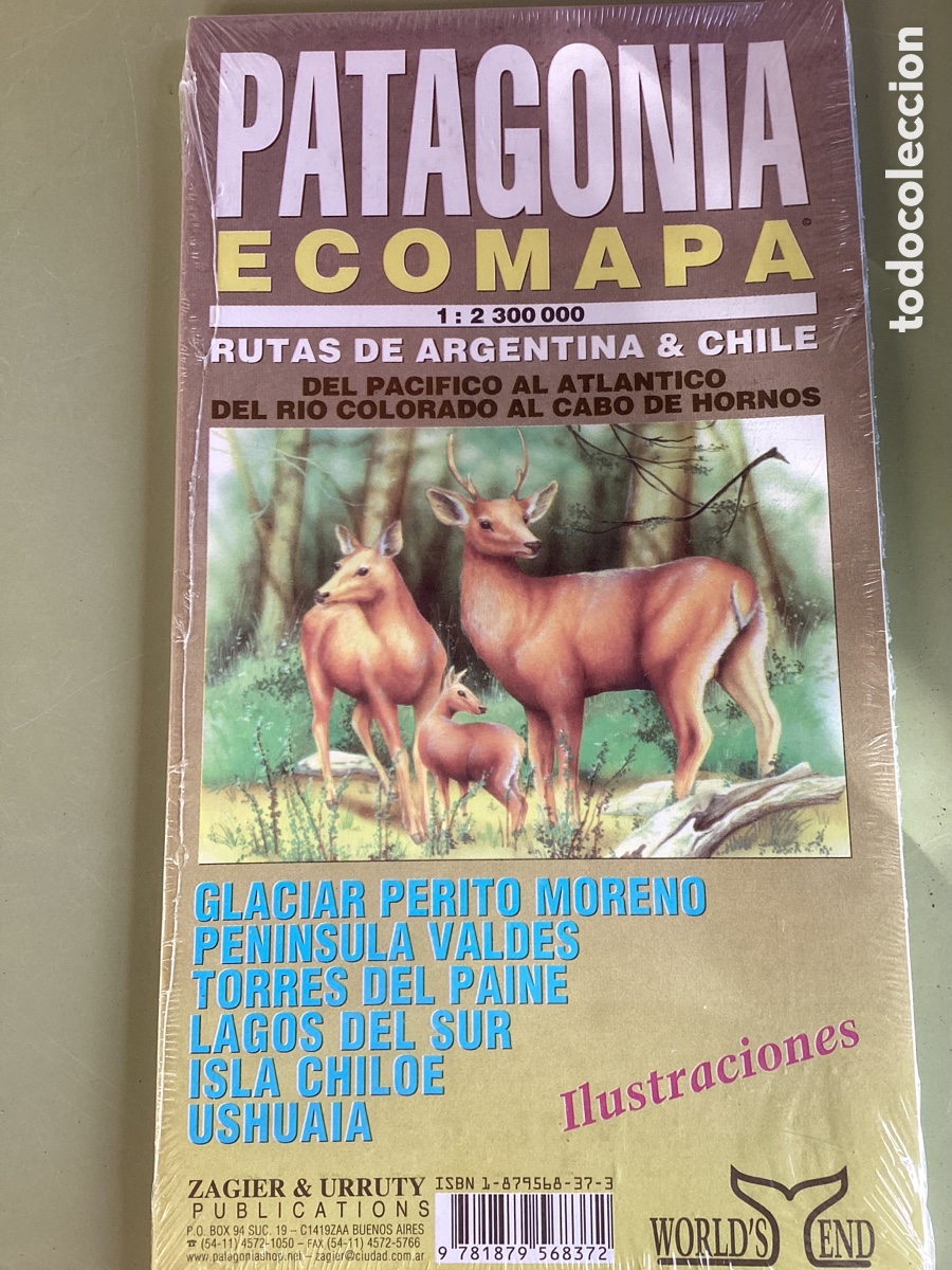 Mapas contempor&aacute;neos: ECOMAPA DE PATAGONIA - Foto 1
