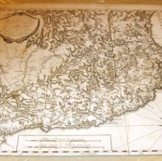 Mapas contemporáneos: (P1) 1798 MAPA DE CATALUÑA - JOSEP GOYA Y MUNIAIN - EDICION FACSIMIL NUMERADA