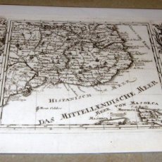 Mapas contemporáneos: (P1) 1705 MAPA DE CATALUÑA - JOHANN STRIDBECK - EDICION FACSIMIL NUMERADA