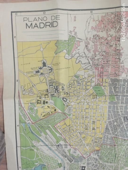Mapas contempor&aacute;neos: MAPA DE MADRID --85X 54 - Foto 5