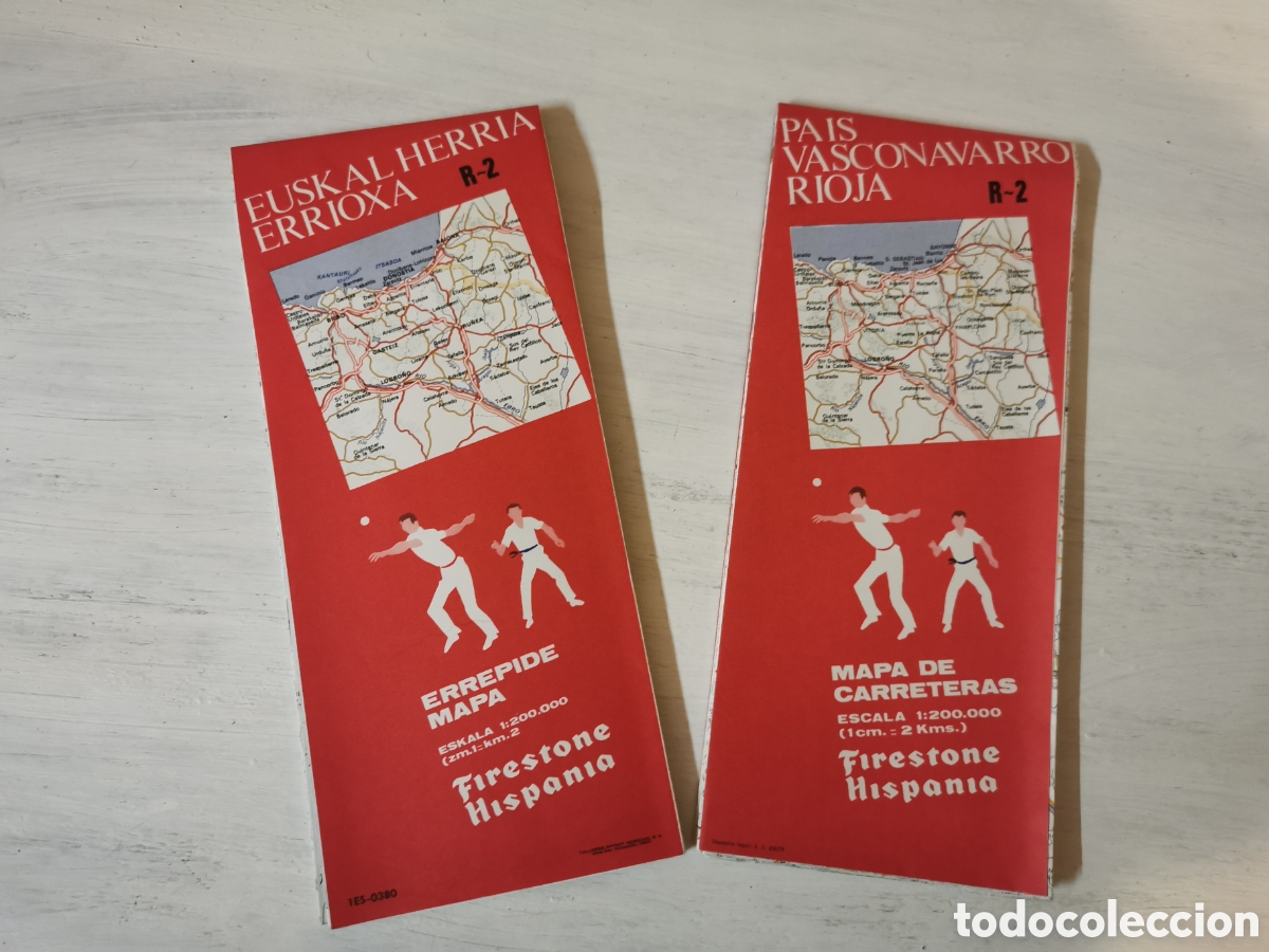 Mapas contempor&aacute;neos: Mapa Firestone pa&iacute;s vasco - Foto 1
