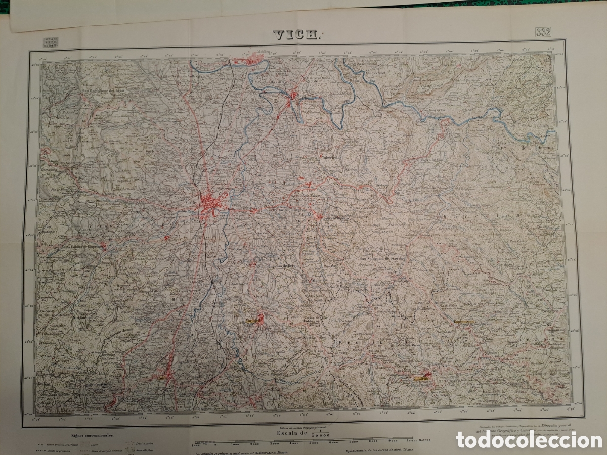 Mapas contempor&aacute;neos: Mapa militar de Vic - Foto 1