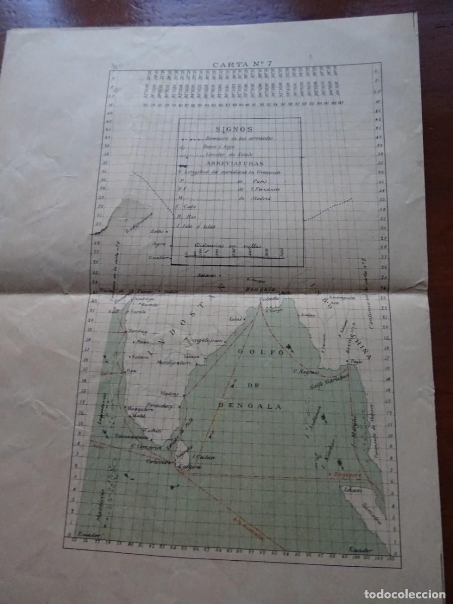Mapas contempor&aacute;neos: Mapas de l&iacute;neas mar&iacute;timas vapores - Foto 4