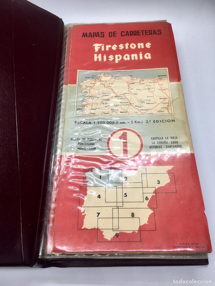 Mapas contempor&aacute;neos: FIRESTONE HISPANIA MAPAS COLECCION COMPLETA (MIO) - Foto 2