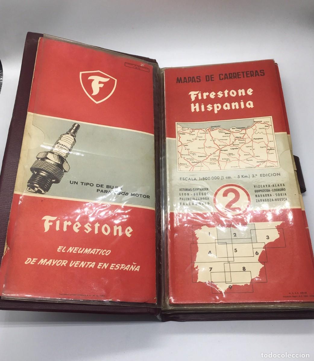 Mapas contempor&aacute;neos: FIRESTONE HISPANIA MAPAS COLECCION COMPLETA (MIO) - Foto 3