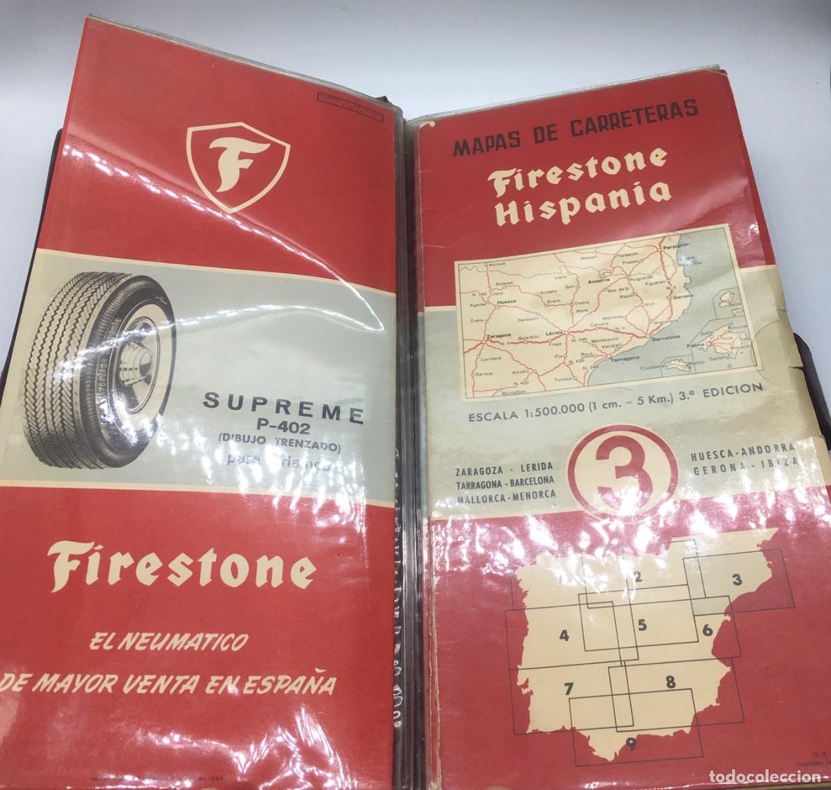 Mapas contempor&aacute;neos: FIRESTONE HISPANIA MAPAS COLECCION COMPLETA (MIO) - Foto 4