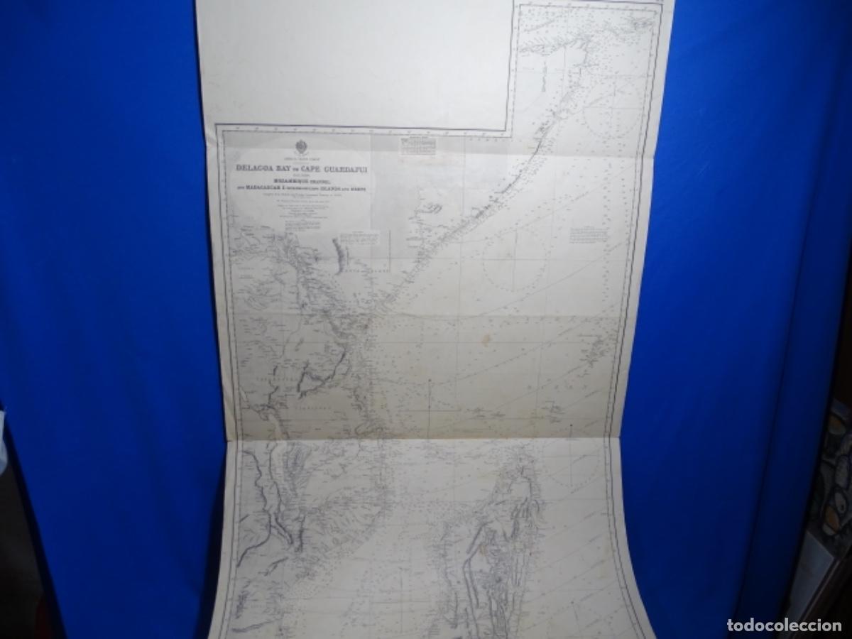 Zeitgen&ouml;ssische Karten: MAPA CARTA NAVEGACI&Oacute;N. DELAGOA BAY TO CAPE GUAIDAFUI. MOZAMBIQUE.