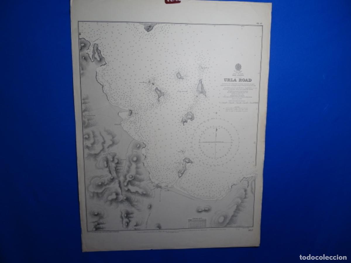 Zeitgen&ouml;ssische Karten: MAPA CARTA NAVEGACI&Oacute;N. URLA ROAD ASIA MENOR.