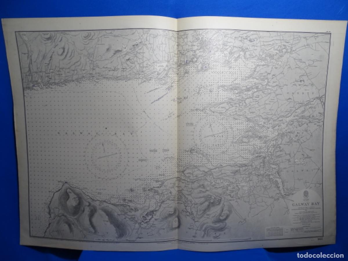Zeitgen&ouml;ssische Karten: MAPA CARTA NAVEGACI&Oacute;N. GALWAY BAY IRELAND.