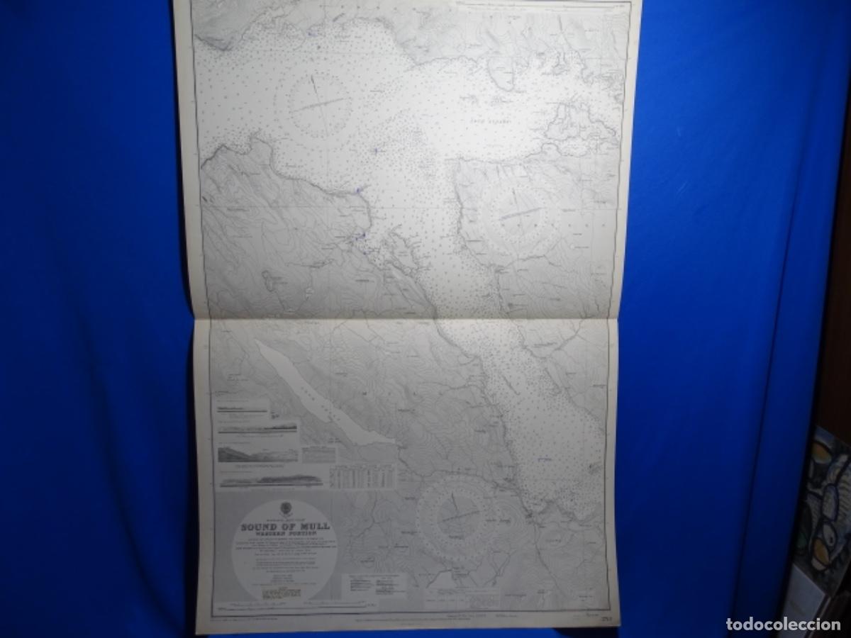 Zeitgen&ouml;ssische Karten: MAPA CARTA NAVEGACI&Oacute;N. SOUND OF MULL SCOTLAND.