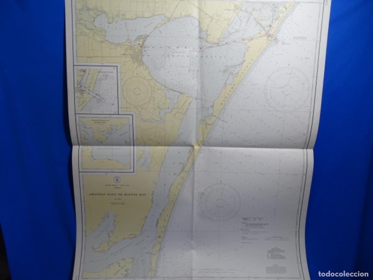 Zeitgen&ouml;ssische Karten: MAPA CARTA DE NAVEGACI&Oacute;N ARKANSAS PASS TO BAFFIN BAY UNITED STATES.