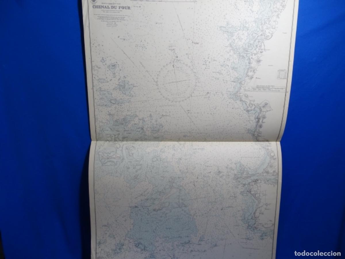 Zeitgen&ouml;ssische Karten: MAPA CARTA DE NAVEGACI&Oacute;N CHENAL DU FOUR FRANCE.