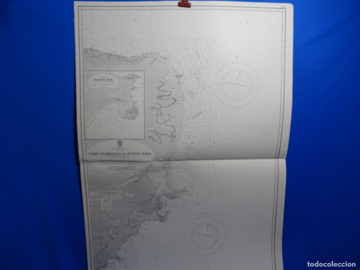Zeitgen&ouml;ssische Karten: MAPA CARTA DE NAVEGACI&Oacute;N CABO GUARDI&Aacute;N TO PUNTA NAVA ARGENTINA.