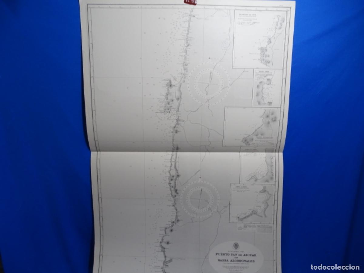 Contemporary maps: MAPA CARTA DE NAVEGACI&Oacute;N PUERTO PAN DE AZ&Uacute;CAR TO BAHIA ALGODONALES CHILE.