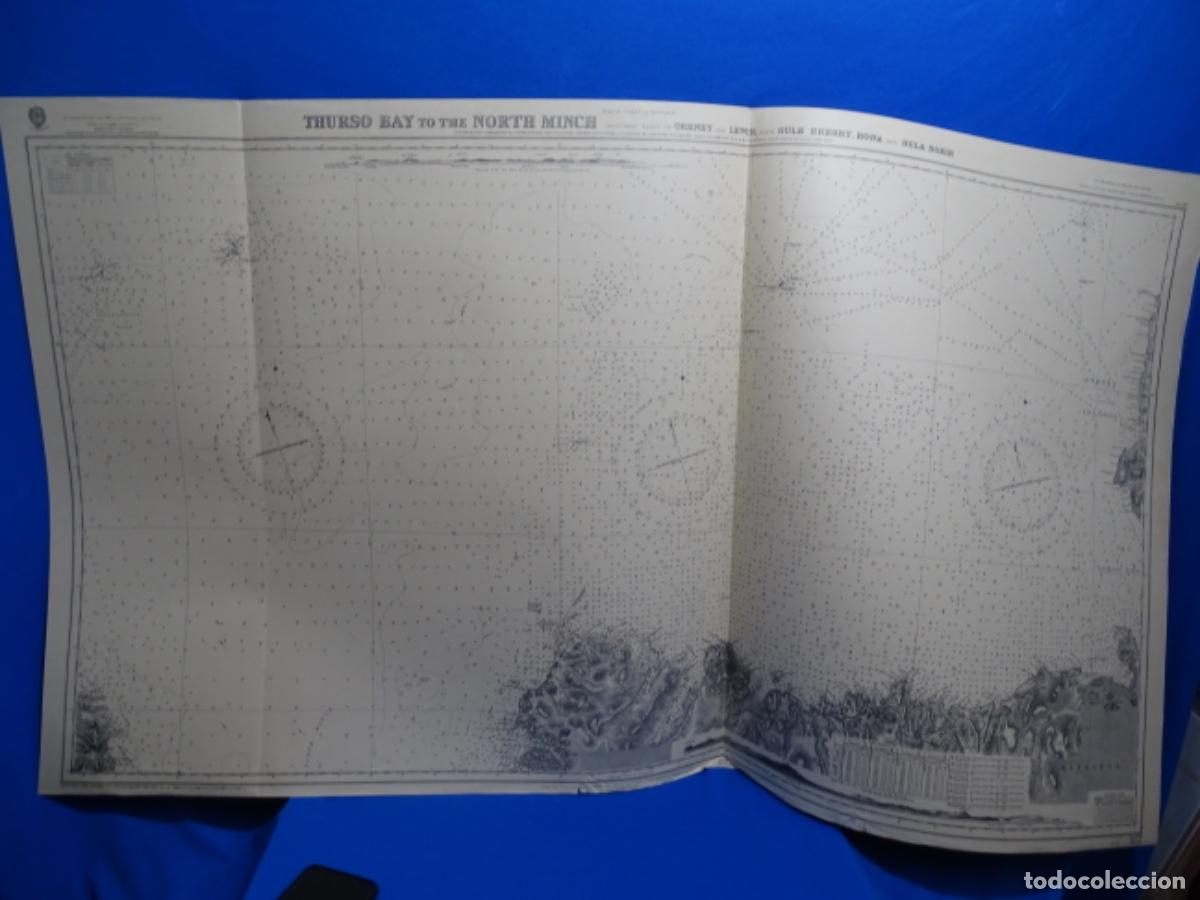 Contemporary maps: MAPA CARTA DE NAVEGACI&Oacute;N THURSO BAY TO THE NORTH MINCH SCOTLAND.