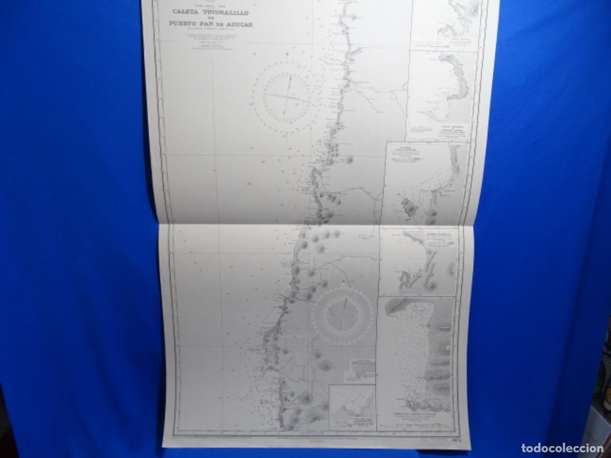 Contemporary maps: MAPA CARTA DE NAVEGACI&Oacute;N CALETA TOTORALILLO TO PUERTO PAN DE AZ&Uacute;CAR CHILE.