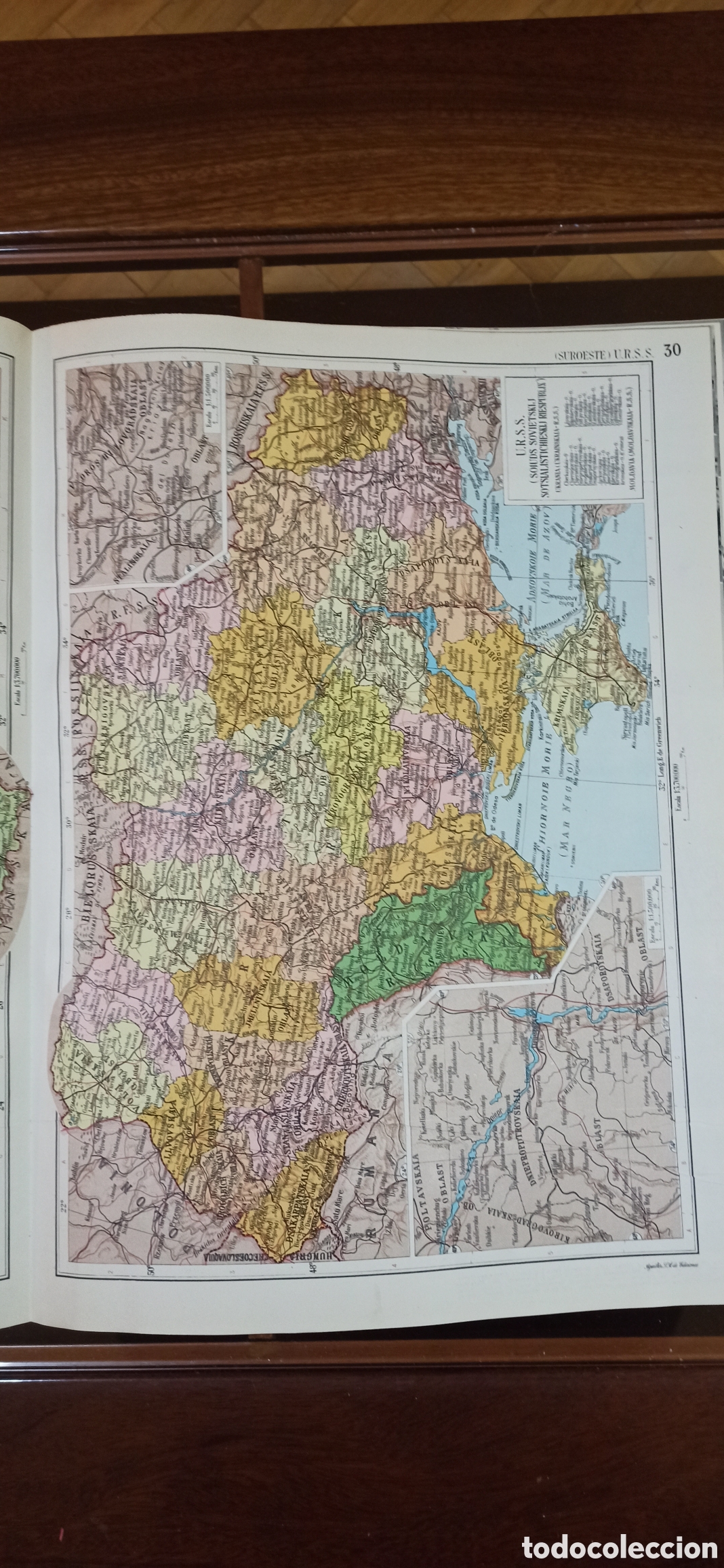 Mapas contempor&aacute;neos: Atlas Universal Aguilar - Foto 2