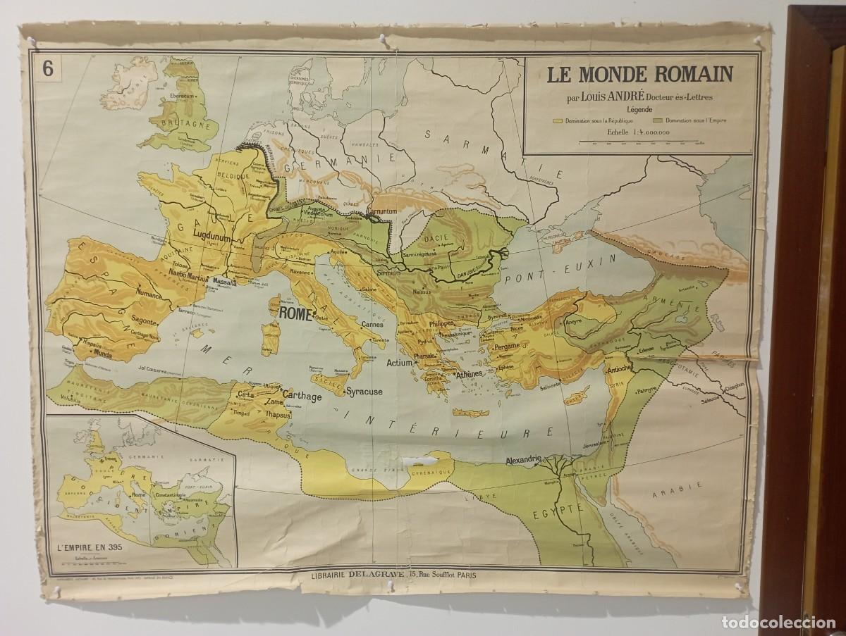 Mapas contempor&aacute;neos: MAPA DEL MUNDO ROMANO - Foto 1