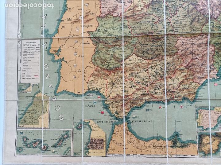 Mapas contempor&aacute;neos: MAPA GENERAL DE ESPA&Ntilde;A Y SUS POSESI&Oacute;NES AFRICANAS - Foto 4