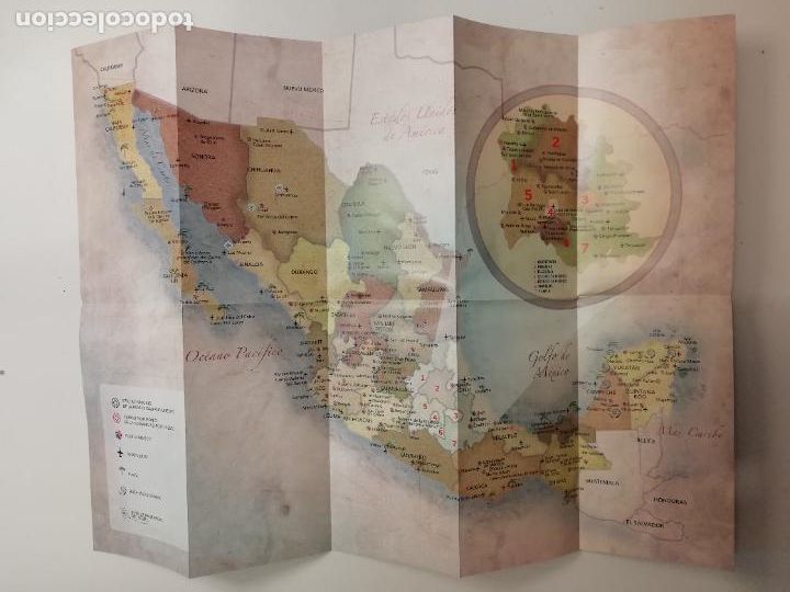 Mapas contempor&aacute;neos: Mapa tur&iacute;stico de M&eacute;xico Turismo - Foto 2