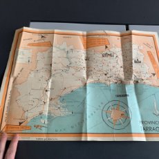 Mapas contemporáneos: MAPA PROVINCIA DE TARRAGONA. 1965