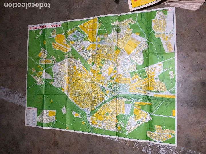 Mapas contempor&aacute;neos: PLANO GENERAL DE SEVILLA 1966 JORMEL - Foto 4