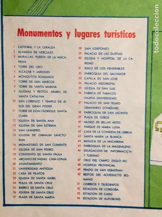 Mapas contempor&aacute;neos: PLANO GENERAL DE SEVILLA 1966 JORMEL - Foto 5