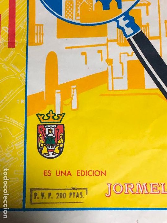 Mapas contempor&aacute;neos: PLANO GENERAL DE SEVILLA 1966 JORMEL - Foto 6
