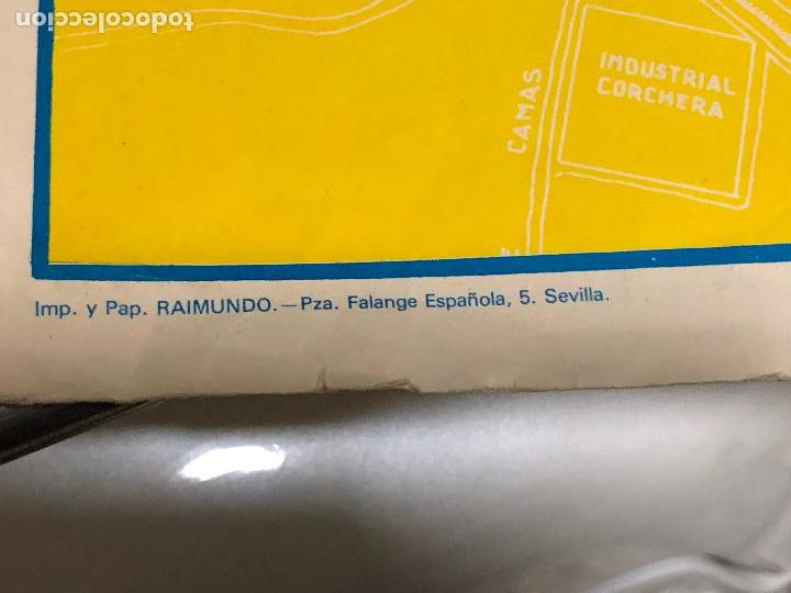 Mapas contempor&aacute;neos: PLANO GENERAL DE SEVILLA 1966 JORMEL - Foto 7