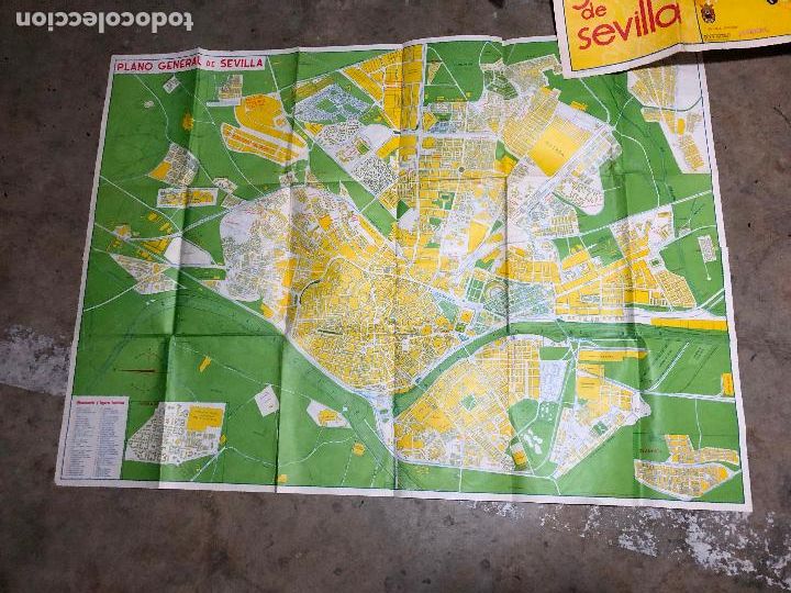 Mapas contempor&aacute;neos: PLANO GENERAL DE SEVILLA 1966 JORMEL - Foto 1