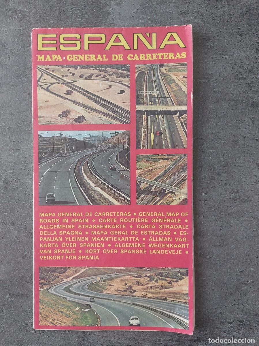 mapa general de carreteras - españa - 1971 - Buy Contemporary maps on  todocoleccion
