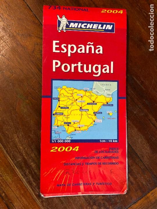 Zeitgen&ouml;ssische Karten: espa&ntilde;a portugal, michelin 2004