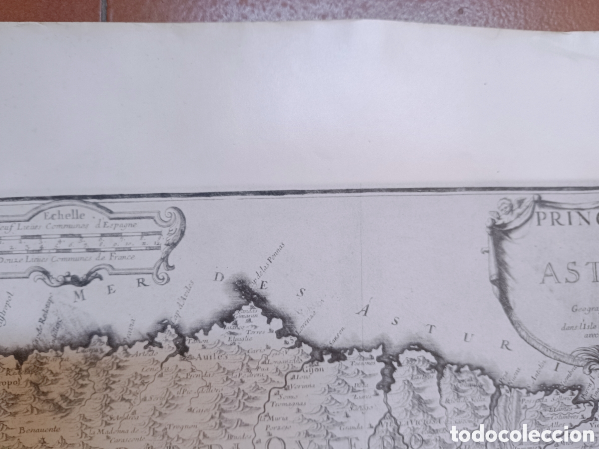Mapas contempor&aacute;neos: Mapa Principado de Asturias 1707 - Foto 9