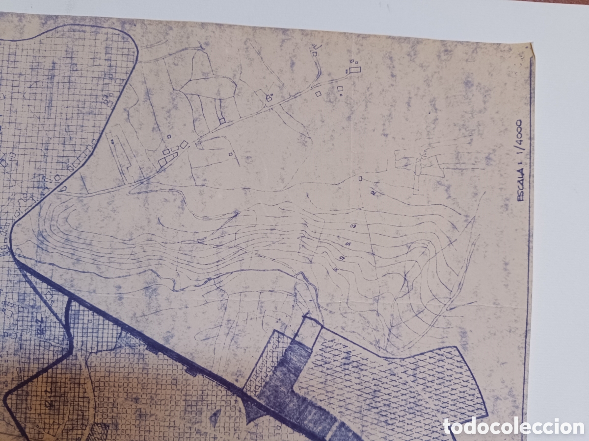 Mapas contempor&aacute;neos: Mapa Plano Plan general de ordenaci&oacute;n de Luanco en 1970 - Foto 5