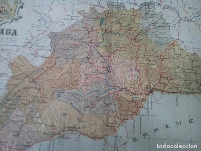 Mapas contempor&aacute;neos: MAPA MUY ANTIGUO DE MALAGA - Foto 5