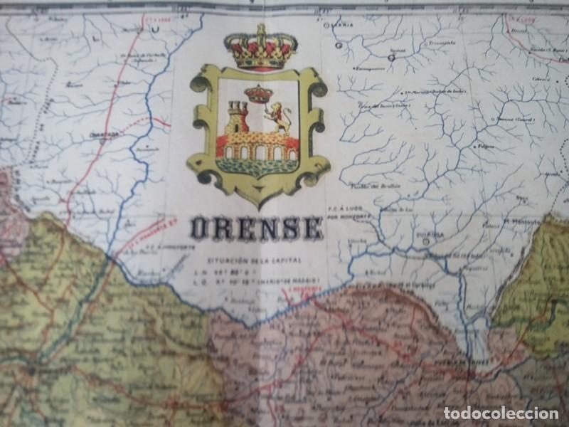 Mapas contempor&aacute;neos: MAPA ANTIGUO DE PROVINCIA DE ORENSE - Foto 3