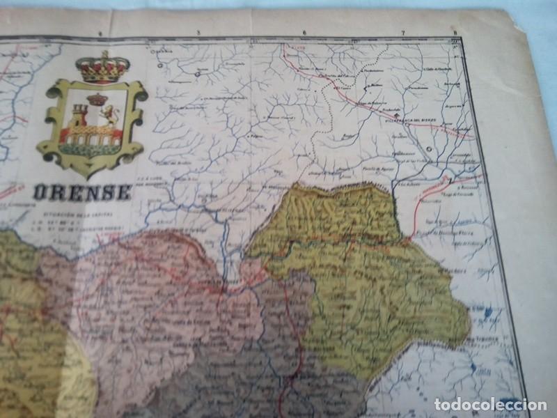 Mapas contempor&aacute;neos: MAPA ANTIGUO DE PROVINCIA DE ORENSE - Foto 5