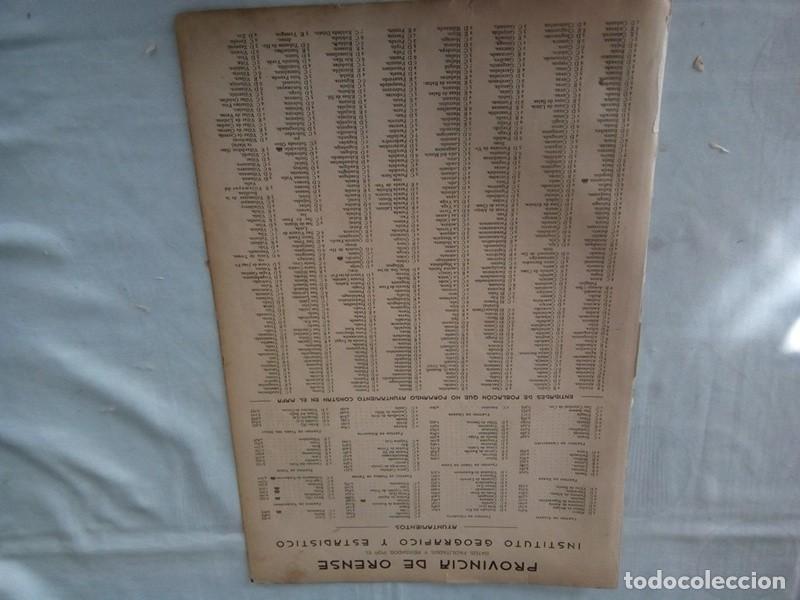Mapas contempor&aacute;neos: MAPA ANTIGUO DE PROVINCIA DE ORENSE - Foto 9