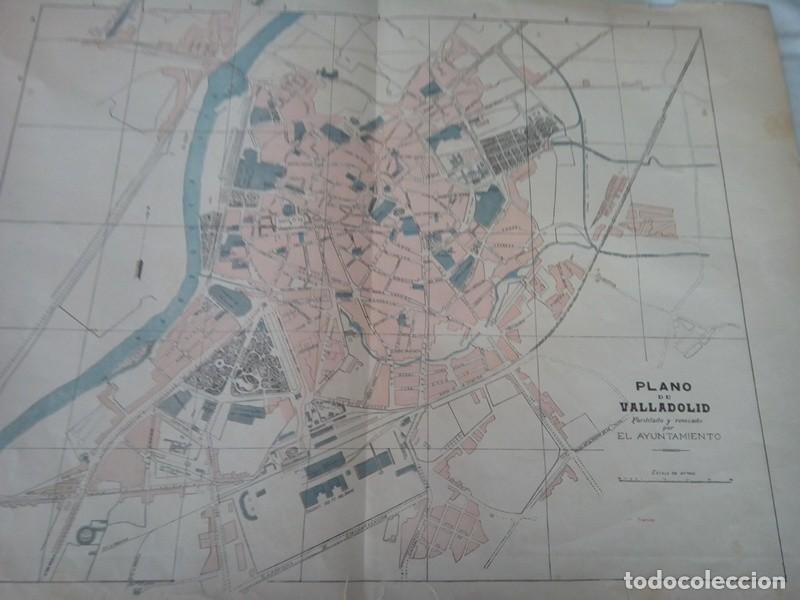 Mapas contempor&aacute;neos: MAPA ANTIGUO NOMENCLATOR DE LAS VIAS Y EDIFICIOS PUBLICOS DE VALLADOLID - Foto 2