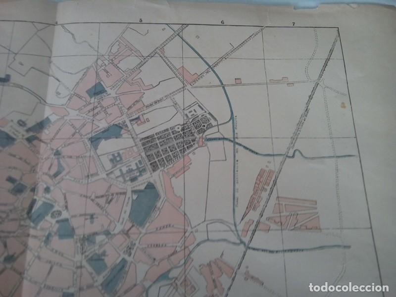 Mapas contempor&aacute;neos: MAPA ANTIGUO NOMENCLATOR DE LAS VIAS Y EDIFICIOS PUBLICOS DE VALLADOLID - Foto 3