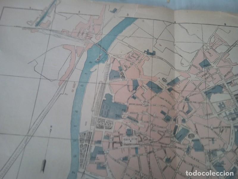 Mapas contempor&aacute;neos: MAPA ANTIGUO NOMENCLATOR DE LAS VIAS Y EDIFICIOS PUBLICOS DE VALLADOLID - Foto 4
