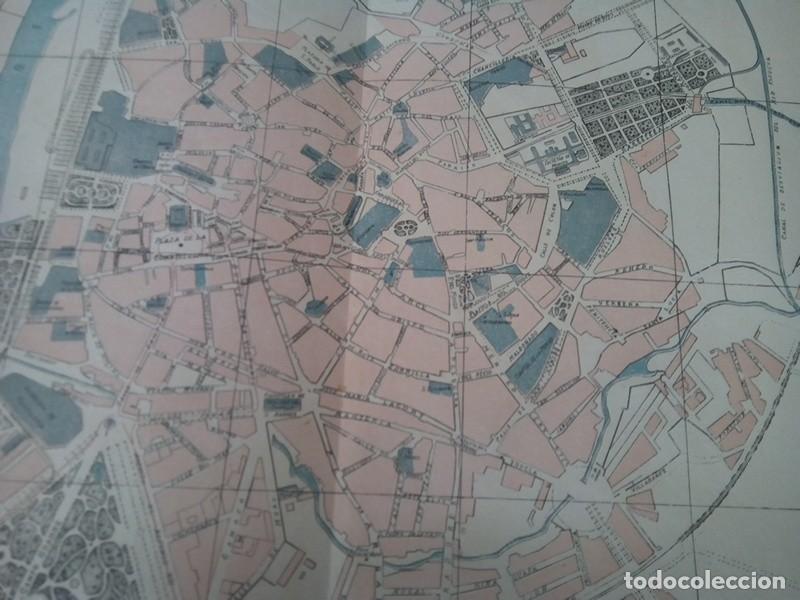 Mapas contempor&aacute;neos: MAPA ANTIGUO NOMENCLATOR DE LAS VIAS Y EDIFICIOS PUBLICOS DE VALLADOLID - Foto 5