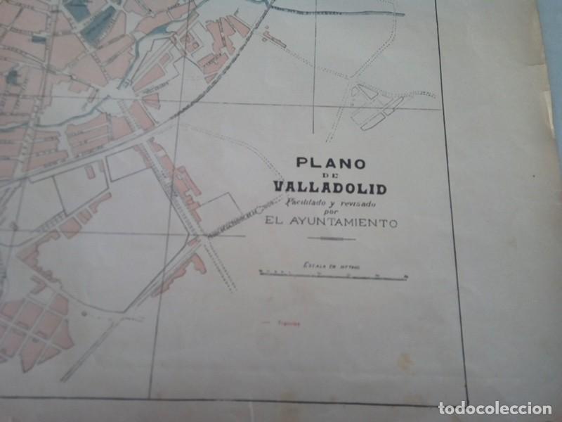 Mapas contempor&aacute;neos: MAPA ANTIGUO NOMENCLATOR DE LAS VIAS Y EDIFICIOS PUBLICOS DE VALLADOLID - Foto 7