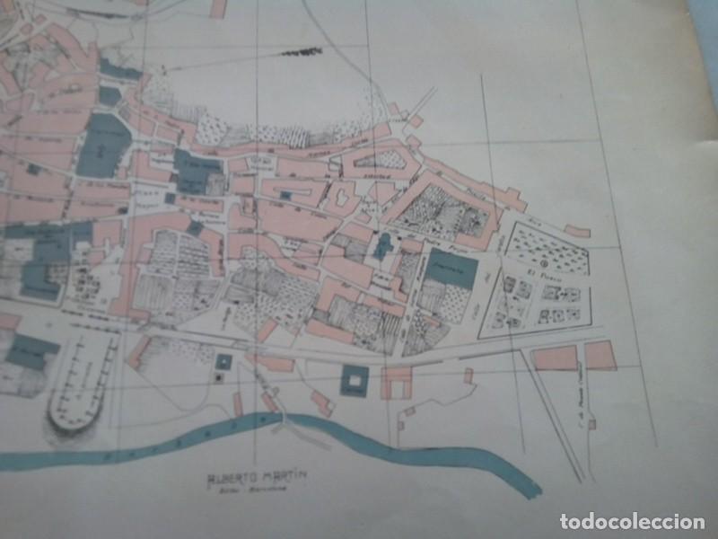 Mapas contempor&aacute;neos: MAPA ANTIGUO NOMENCLATOR DE LAS VIAS Y EDIFICIOS PUBLICOS DE ORENSE - Foto 5