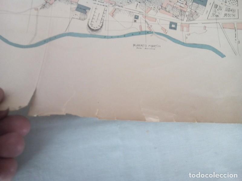 Mapas contempor&aacute;neos: MAPA ANTIGUO NOMENCLATOR DE LAS VIAS Y EDIFICIOS PUBLICOS DE ORENSE - Foto 8