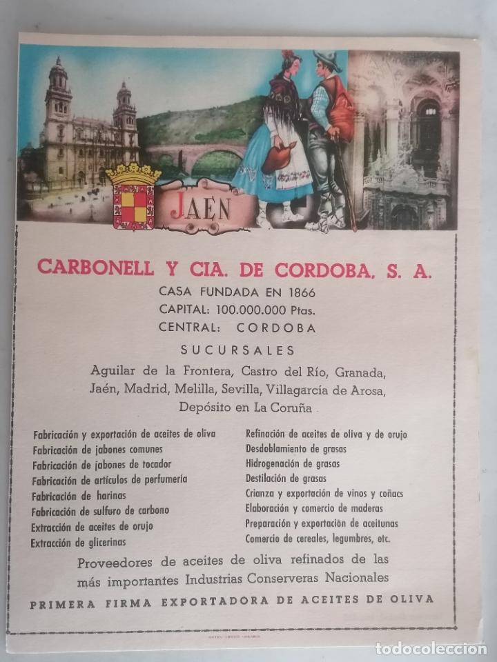 Contemporary maps: ANUARIO TELEFONICO CON MAPA DE LA PROVINCIA DE JAEN Y PUBLICIDAD