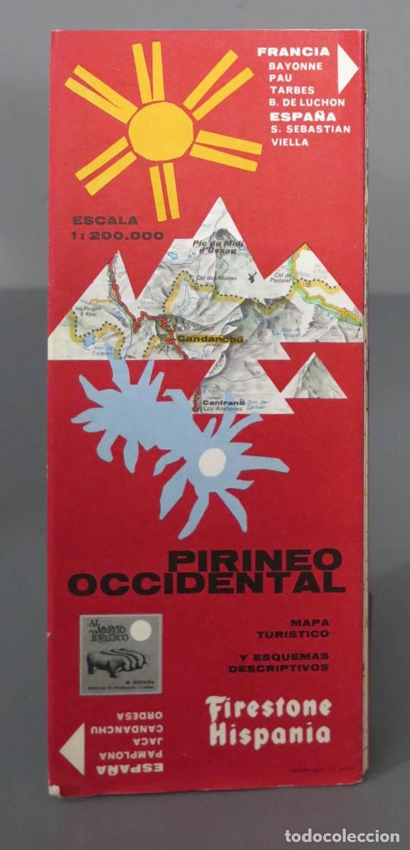 Mapas contempor&aacute;neos: MAPA. PIRINEO OCCIDENTAL. FIRESTONE - Foto 1