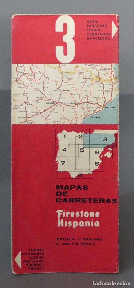 Mapas contempor&aacute;neos: MAPA. CARRETERAS FIRESTONE. 3 - Foto 1