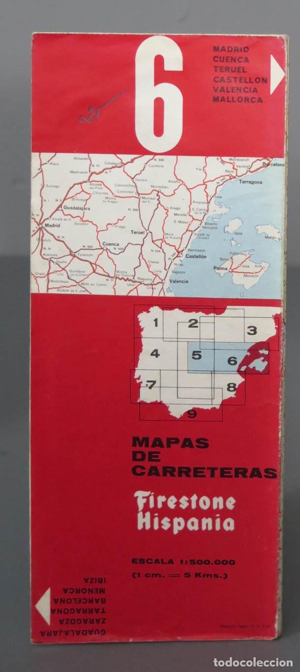 Mapas contempor&aacute;neos: MAPA. CARRETERAS. 6. FIRESTONES - Foto 1